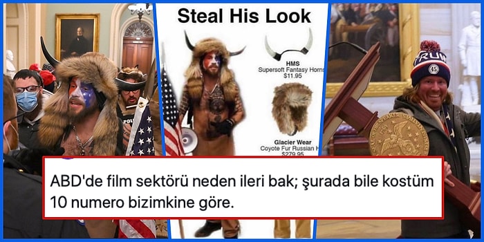 Kongre Binasına Baskın Düzenleyen Amerikalı Eylemcinin Çok Konuşulan Stilini Mercek Altına Alıyoruz!