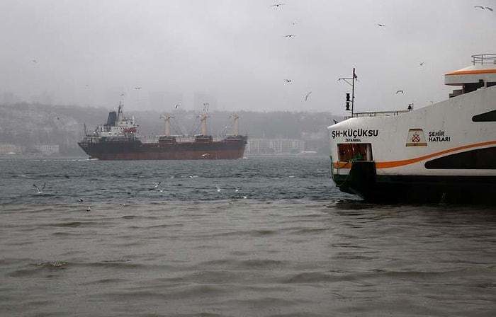 İstanbul'da Denizin Rengi Değişti!