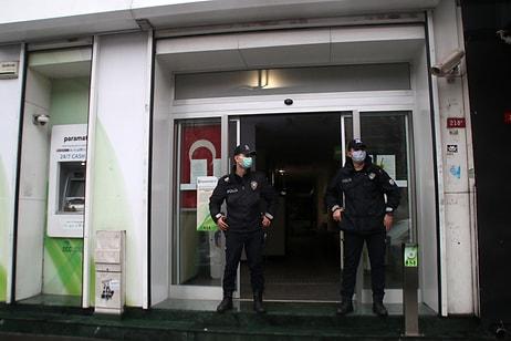 İstanbul'da Bir Bankaya Giren Hırsızlar Sadece Elektrikli Isıtıcıyı Çaldı