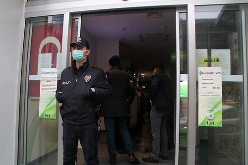 İstanbul'da Bir Bankaya Giren Hırsızlar Sadece Elektrikli Isıtıcıyı Çaldı