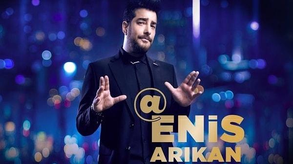 Birçok ünlü isim gibi Enis Arıkan da Acun Ilıcalı'nın kurduğu dijital platform Exxen'de ünlü konukları ağırladığı bir talk show yapmaya başladı.