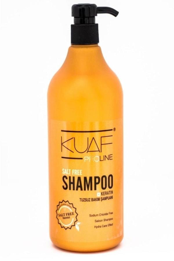 11. Tuzsuz şampuanlar özellikle keratin bakımı öncesi ya da evde yaptığımız keratin içeren ürünlerden önce kullanılıyor.