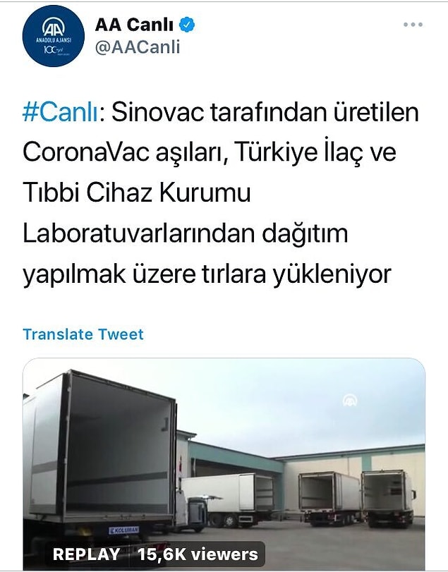 Fakat AA yaptığı paylaşımı kısa bir süre sonra silerek kafalarda soru işareti yarattı.