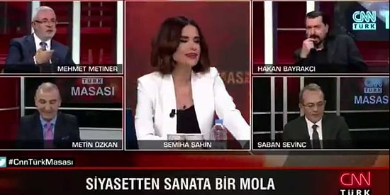 CNN Türk'te Siyasetten Sıkılan Yorumcular Türk Sanat Müziği Söyledi
