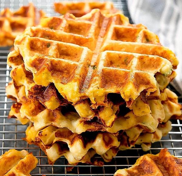 1. Patates Waffle