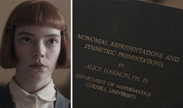 8. Сцена с Бет на уроке математики имеет небольшую связь с карьерой ее матери