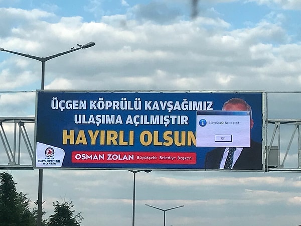 5. Aradığınız belediye başkanı bulunamıyor. 401 Not Found...