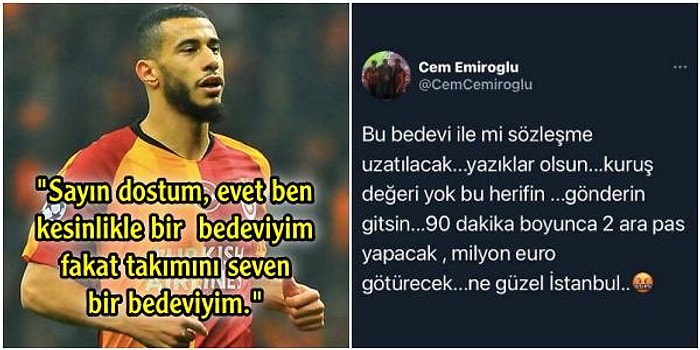 Younes Belhanda Kendisine Irkçı İfadeler Kullanan Galatasaray Disiplin Kurulu Üyesini İfşa Etti