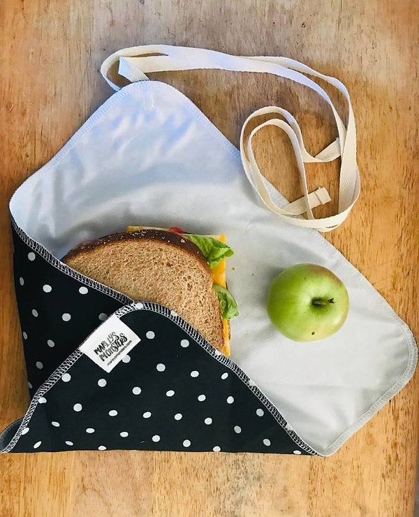 5. Многоразовые конверты для сандвичей, которые можно стирать.