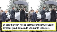 Devlet Bahçeli’nin Cumhurbaşkanı Erdoğan’ın Arkasında Yağmurda Islandığı Fotoğraf Sosyal Medyanın Gündeminde