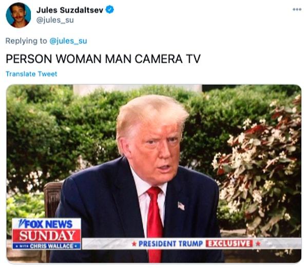25. "Kişi kadın adam kamera TV."
