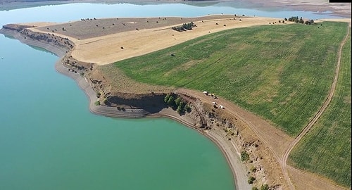 Baraj Gölünün Ortasında Oluşan Ada, 8 Milyon TL'ye Satışa Çıktı