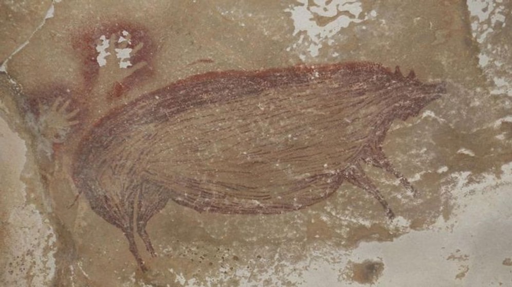 45 Bin Yıllık! Tarihin En Eski Hayvan Resmi Keşfedildi