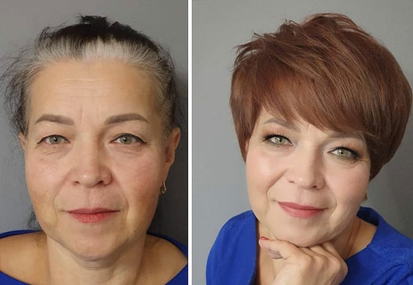 1. Идея возникла после того, как Оксана, ранее работавшая в салоне красоты, попросила женщин «сделать что-нибудь», что бы изменило бы их внешность, но «они не знали, чего хотят».