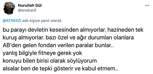 Bu nedenle de adamın hem habersiz bir şekilde görüntülerinin çekilip rencide edilmesine hem de "benim vergimle Suriyelilere maaş ödeniyor" sözlerine birçok tepki geldi: 👇