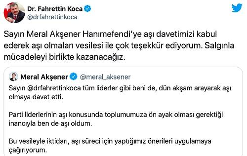 Koca'dan HDP'ye Aşı Teşekkürü: 'Sıra Bekleyip Örnek Olmayı Tercih Ettiler'