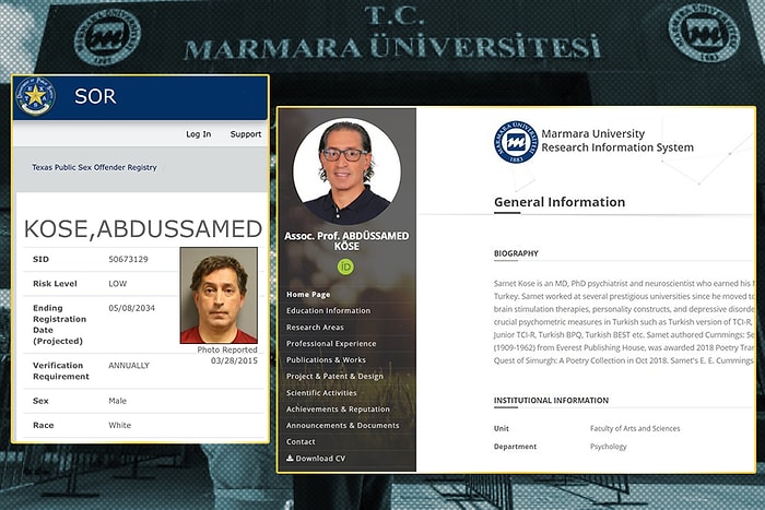 Marmara Üniversitesi Duyurdu: ABD'de Çocuk İstismarından Tutuklanan Öğretim Üyesi İstifa Etti