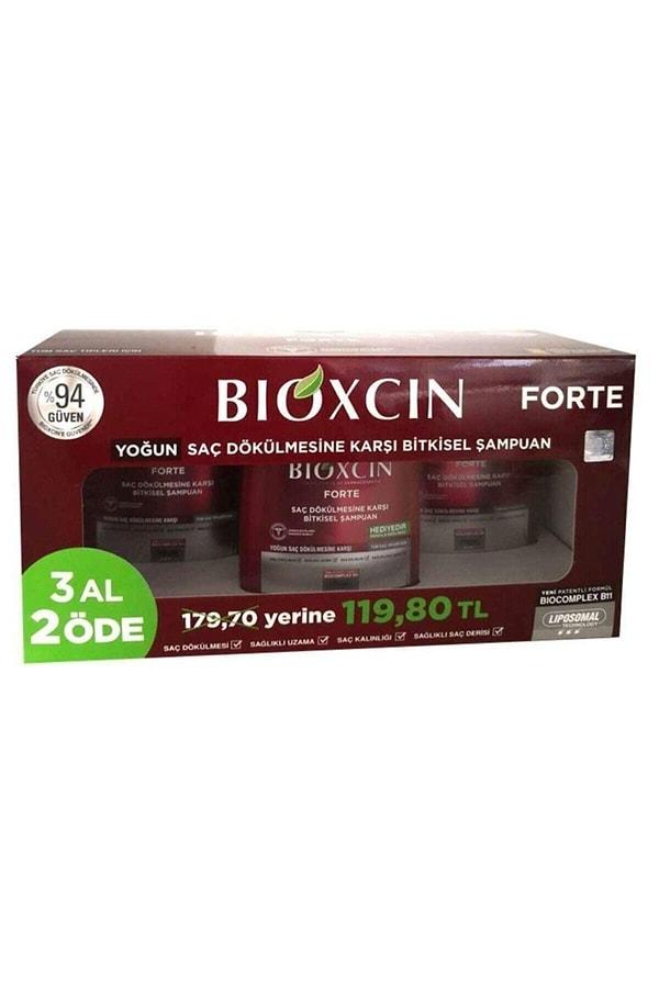 15. Bioxcin Forte, saç dökülmesine karşı en etkili şampuanlardan biri. Üstelik bitkisel...