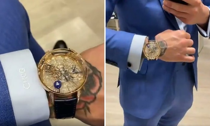 Karma Dövüş Sanatçısı Conor McGregor, 1 Milyon Dolarlık Astronomia Baguette Saatini Paylaştı