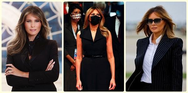 5. Siyah ve takım elbisesiz bir first lady düşünülemez.