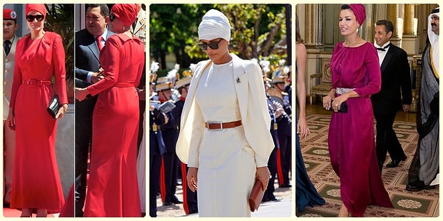 7. Katar first ladysi Sheikha Mozah.