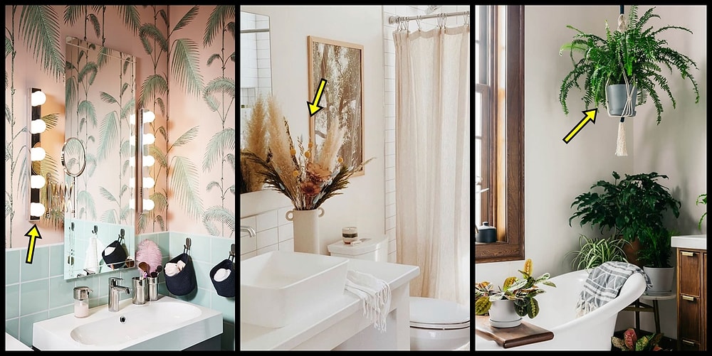 Sıkıcı Banyonuzu Harika Bir Yaşam Alanına Dönüştürecek 21 Şey