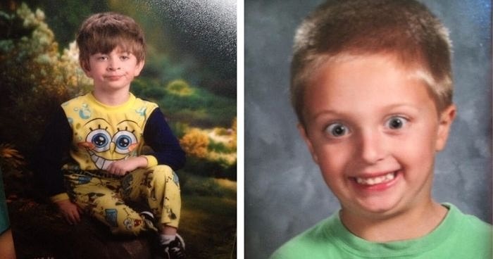 15 самых смешных школьных фото, которые заставили родителей смеяться вслух