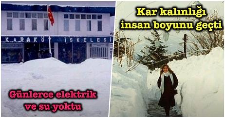 Efsanevi 1987 Kar Fırtınası: İstanbul'da Kar Boyunun 4 Metreyi Geçtiği Günlerce Süren Bembeyaz Fırtına
