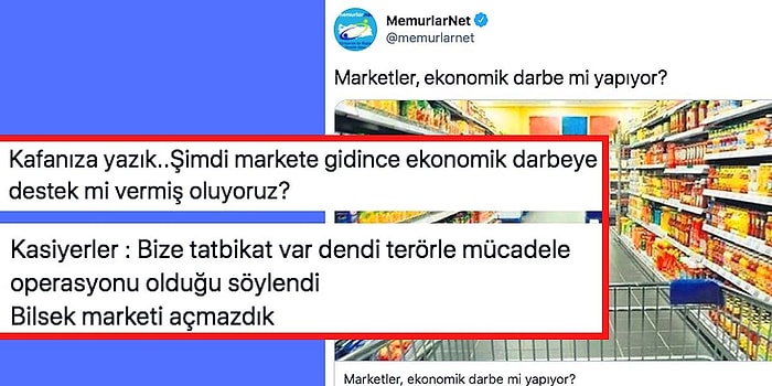 Bazı Siteler İliğimizi Kurutan Zamların Asıl Nedenini Yazmak Yerine Marketleri Suçlu Görüp Darbeci İlan Etti