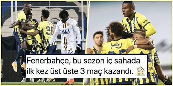 Fener'e Yan Bakılmıyor! Ankaragücü'nü 3 Golle Geçen Fenerbahçe Galibiyet Serisini 5 Maça Çıkardı