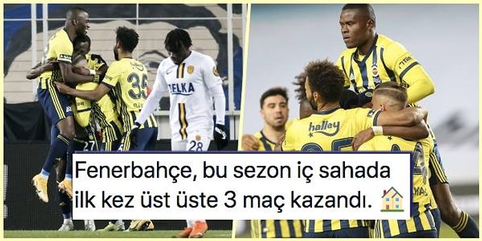 Fener'e Yan Bakılmıyor! Ankaragücü'nü 3 Golle Geçen Fenerbahçe Galibiyet Serisini 5 Maça Çıkardı