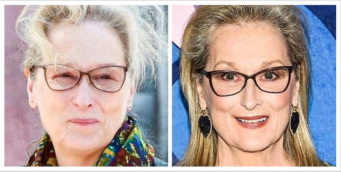 Как выглядят селебрити за 60 на красной ковровой дорожке и в реальной жизни (17 фото)