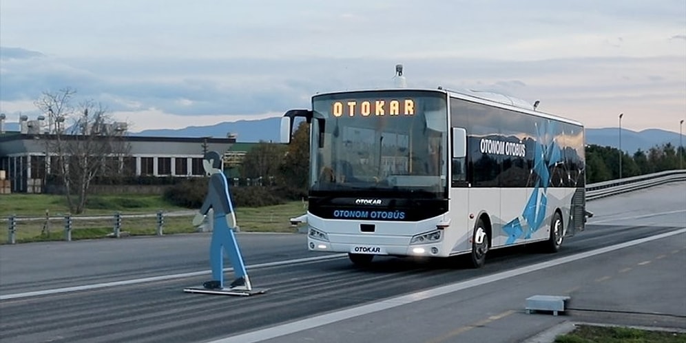 Türkiye’nin ‘Sürücüsüz’ Otobüsü Testleri Geçti