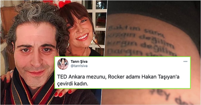 Hazer Amani Sıla ile Evliliklerinin Sonlanmasından Sonra Yaptırdığı Göndermeli Dövmesiyle Dillere Düştü