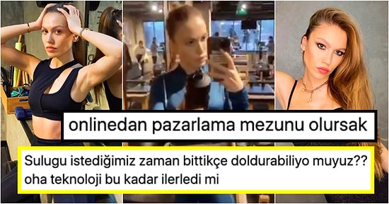 İşlevinden ve İcadından Kimsenin Haberi Yokmuşçasına Suluk Reklamı Yapan Duygu Özaslan'a Gelen Komik Tepkiler