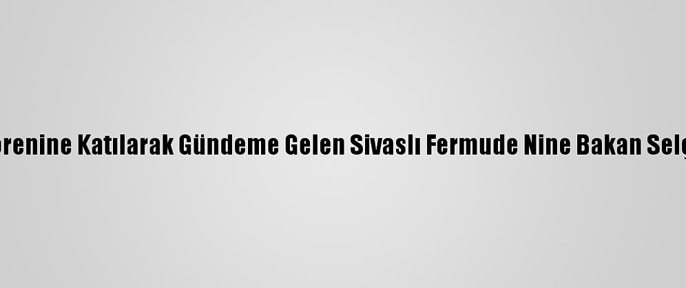 Okuldaki İstiklal Marşı Törenine Katılarak Gündeme Gelen Sivaslı Fermude Nine Bakan Selçuk İle Görüntülü Görüştü