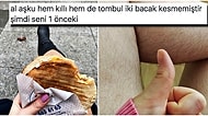 Dürüm Yiyen Kadının Bacağındaki Kılları Gören Kişinin Akılalmaz Yorumu Ortalığı Fena Karıştırdı