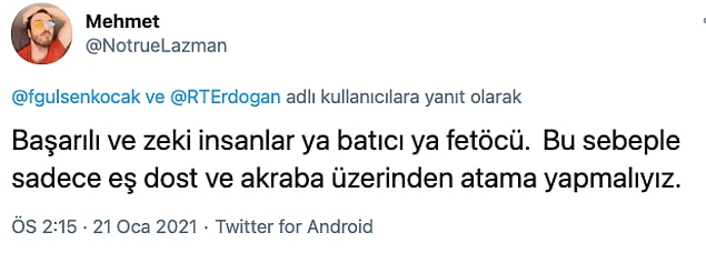 Böyle olunca tepkiler de gecikmedi.