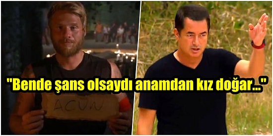 2020 Survivor Yarışmacısı Yunus Emre'nin 'Bende Şans Olsaydı Acun'u Ayartırdım' Açıklaması Kafaları Yaktı