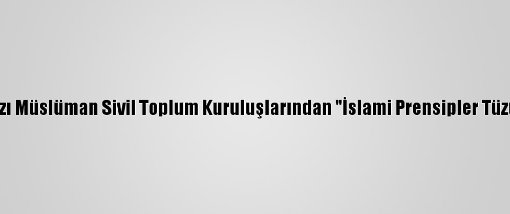 Fransa'da Bazı Müslüman Sivil Toplum Kuruluşlarından "İslami Prensipler Tüzüğüne" Tepki