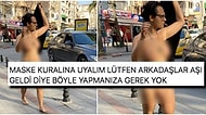 Kadıköy Sokaklarında Anadan Doğma Çıplak Bir Şekilde Dolaşan Esrarengiz Kişi Kafaları Yaktı