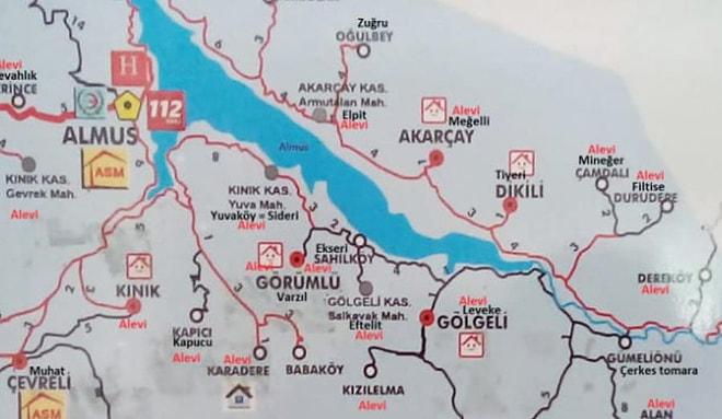 Tokat'ta Alevi Köylerinin İşaretlendiği Harita: Tepkilerin Odağındaki Doktor Ne Dedi?