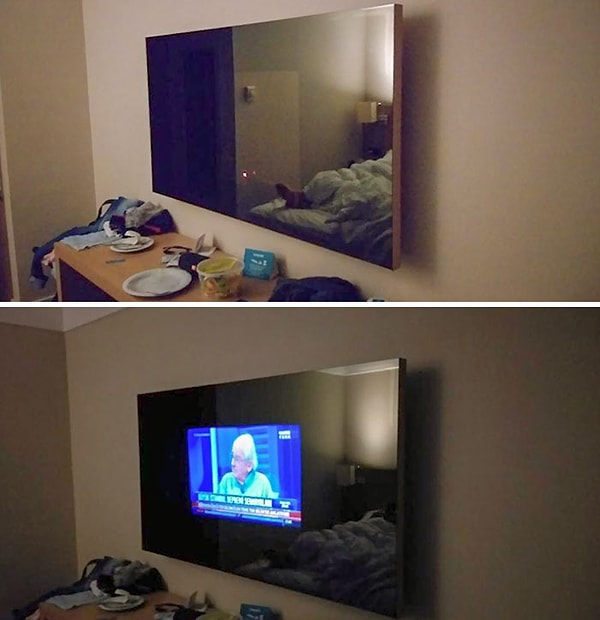 20. Я доплатили за номер с большим телевизором...