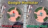 Taksim'in Uydu Görüntüsü Google'ın Türkiye Uzantısında Neden Bulanık da Alman Sitesinde Cam Gibi?