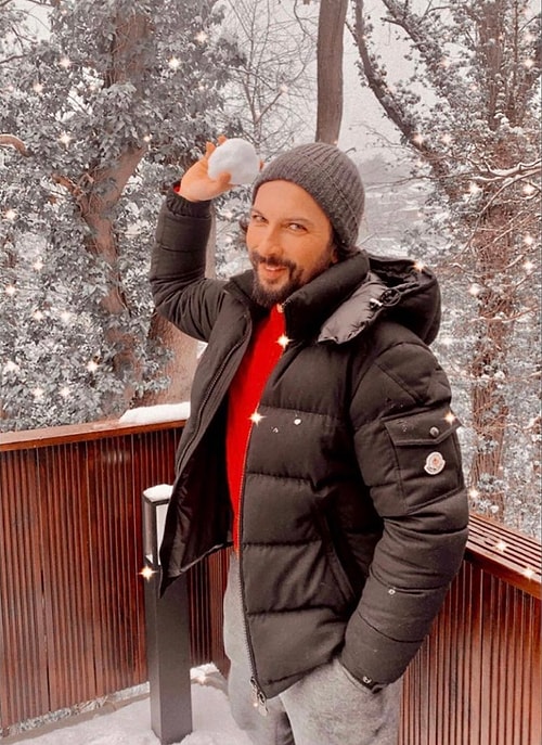 Tarkan'ın kar paylaşımları büyük beğeni topladı!