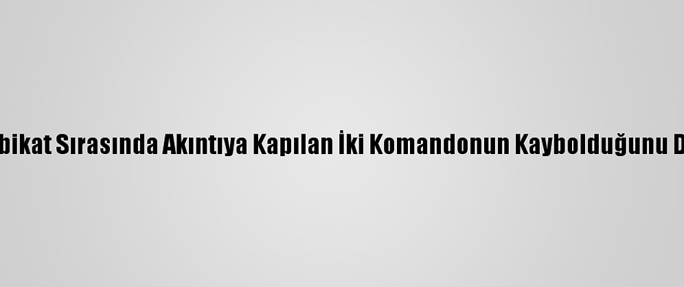 Fas, Tatbikat Sırasında Akıntıya Kapılan İki Komandonun Kaybolduğunu Duyurdu