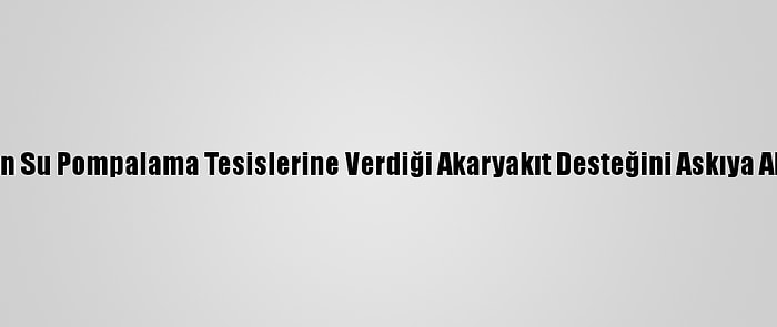 Husiler, Unıcef'in Su Pompalama Tesislerine Verdiği Akaryakıt Desteğini Askıya Aldığını Savundu