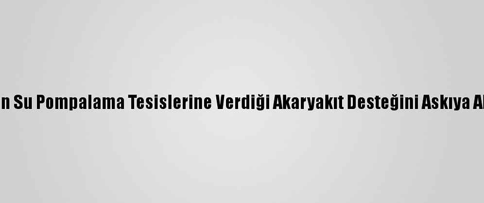 Husiler, Unıcef'in Su Pompalama Tesislerine Verdiği Akaryakıt Desteğini Askıya Aldığını Savundu