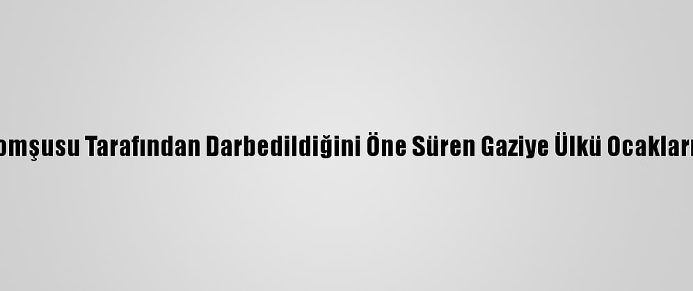 Antalya'da Komşusu Tarafından Darbedildiğini Öne Süren Gaziye Ülkü Ocaklarından Ziyaret