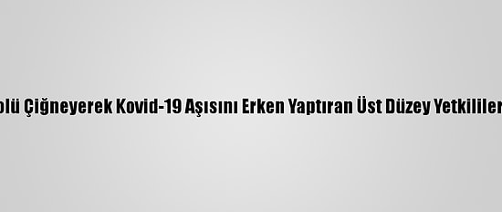 İspanya'da Protokolü Çiğneyerek Kovid-19 Aşısını Erken Yaptıran Üst Düzey Yetkililer Görevden Alınıyor
